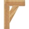 Ekena Millwork Traditional Block Rough Sawn Bracket, Western Red Cedar, 6"W x 22"D x 30"H BKT06X22X30TRA05RWR - alternate 3